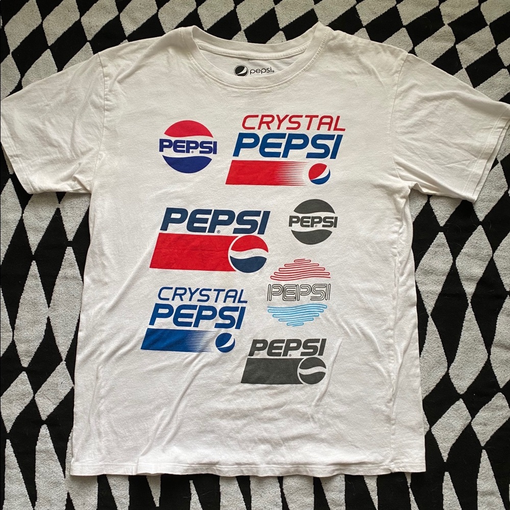 Vintage Pepsi Generations Collectable Tee Shirt